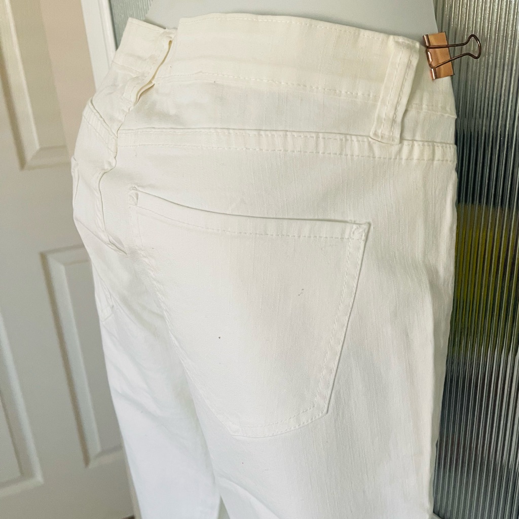 Nwt Arden B Brand White Denim Pants